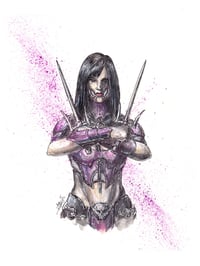 Image 4 of 5-Print Set Mortal Kombat 6x8 Signed Art Print Set 7
