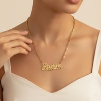 Image 2 of Custom name necklace 