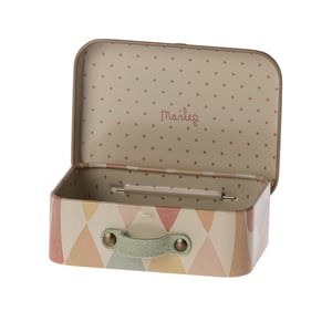 Image of Maileg Suitcase Micro Harlequin