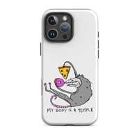 Image 1 of body is a temple Tough Case for iPhone® 