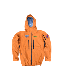 Image of rust shell jacket 