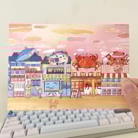 Image 3 of Seafood Shop Art Print 
