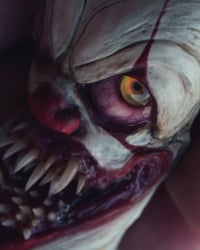 Image 6 of Pennywise collectible Bic lighter sleeve, original sculpt, functional art OOAK