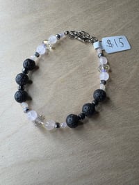 Image 1 of Rose Quartz Night Bracelet 