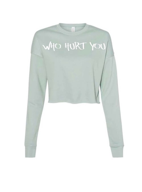 Image of Women's Cropped Crew Fleece