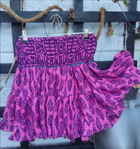 Image 2 of Mini skirt various colours -jade, hot pink prange and yellow