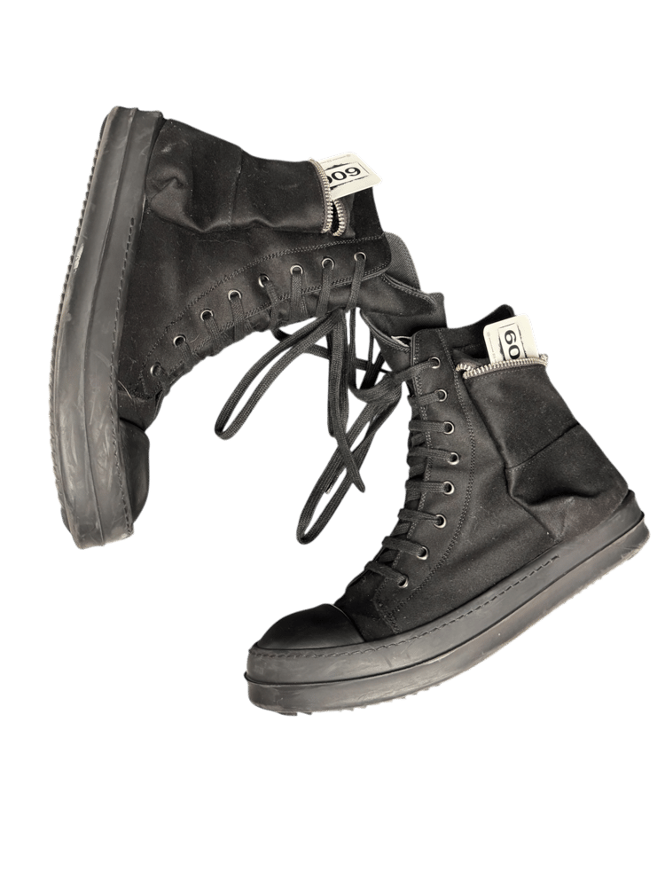 Image of  Rick Owens DRKSHDW Fogachine Cotton Denim Cargo Ramones