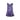 2X PLUS Stretch Knit Fit and Flare Midi Dress in Purple Haze Ice Dye