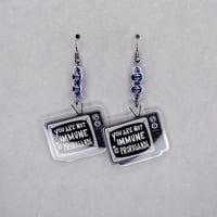 TV Propaganda Earrings