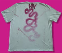 Image 2 of “LOVE ME” HAND PAINTED T-SHIRT 3XL