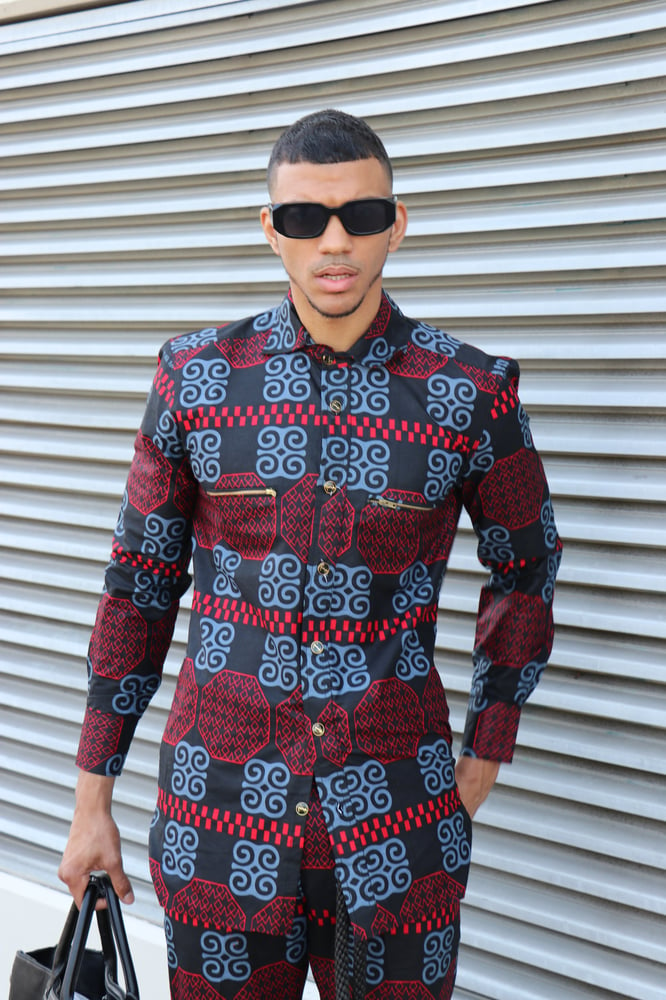 Image of The Chike shirt- tribal 