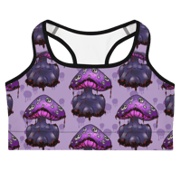 Image 1 of Sticky Mushroom Sports bra