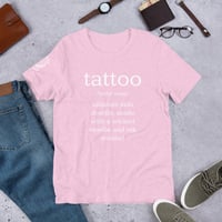 Image 2 of Unisex t-shirt tattoo definition 