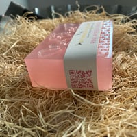 Image 3 of Pink Amber And Vanilla Honeybee Glycerin Body Bar