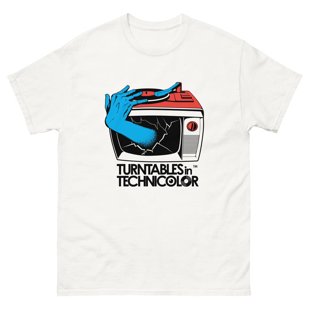 Turntables In Technicolor Unisex classic T