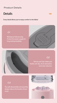 Image 23 of Mini Laundry Cup 1L Wireless Portable Underwear&Socks Automatic Washing Machine Rechargeable