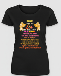 Image 2 of For my SON in Heaven T-shirt 