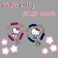 Image 3 of Hello Kitty Charm 🐈‍⬛ - Blue