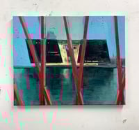 Image 2 of Painting / maleri / "København – Malerdrømme og tankestreger – Diamanten" / 40x50 cm