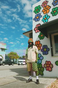 Image 5 of Brown Denim Work Shorts 