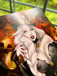 Image 3 of Lady Death Pinup #1 Naughty Steampunk LE to 5