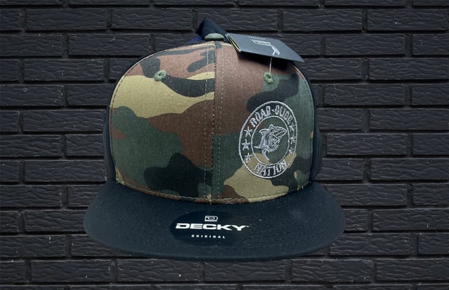 Camo/Black Side Nation SnapBacks