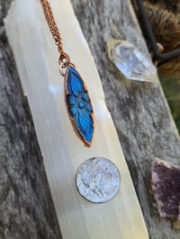 Image 5 of Electroformed carved labradorite necklace 01