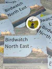 Image 1 of Birdwatch North East Logo Pin Badge