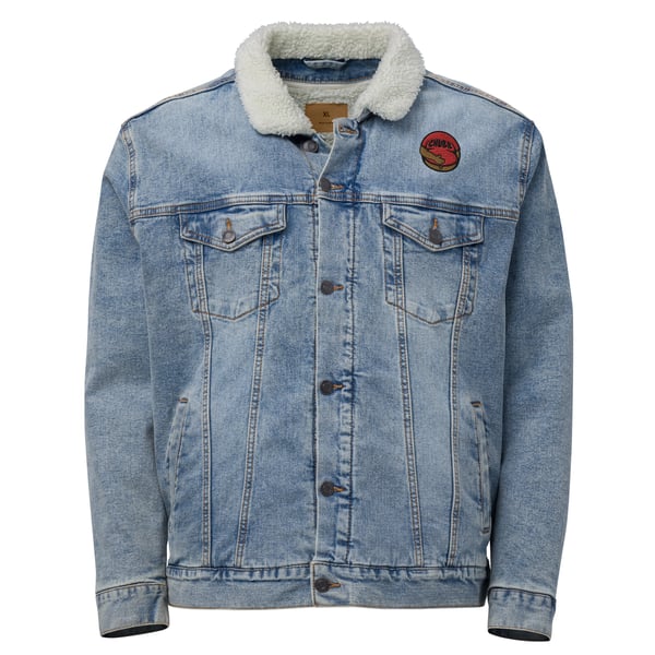 Image of Retro Denim Sherpa Jacket