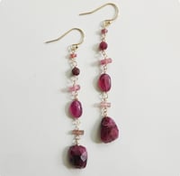 Image 2 of Gemmy Pink Earrings 