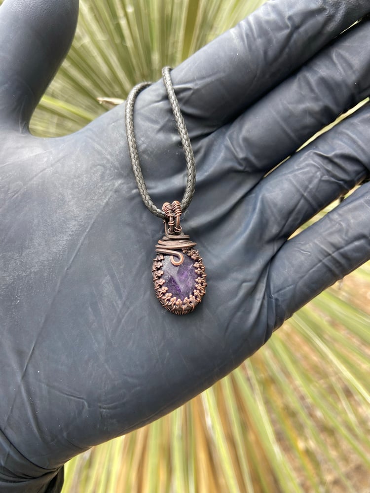 Image of Amethyst (mini pendy)