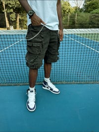 Image 2 of Ash Black ETF Rebel shorts