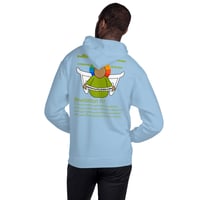 Image 13 of theRainbowAngel Revelation 1-2 Back Unisex Hoodie Not Zip-up!