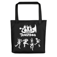 Image 1 of SKA AGAINST TRANSPHOBIA | Black Tote bag