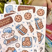 Image 2 of Chocolate Chip Cookies Sticker Sheet