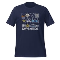 Image 2 of `LOVE DC GOGO "GOGO INVITATIONAL" Dark Unisex Tee