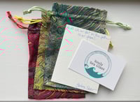 Image 6 of Sterling Silver Sea Glass Choker 