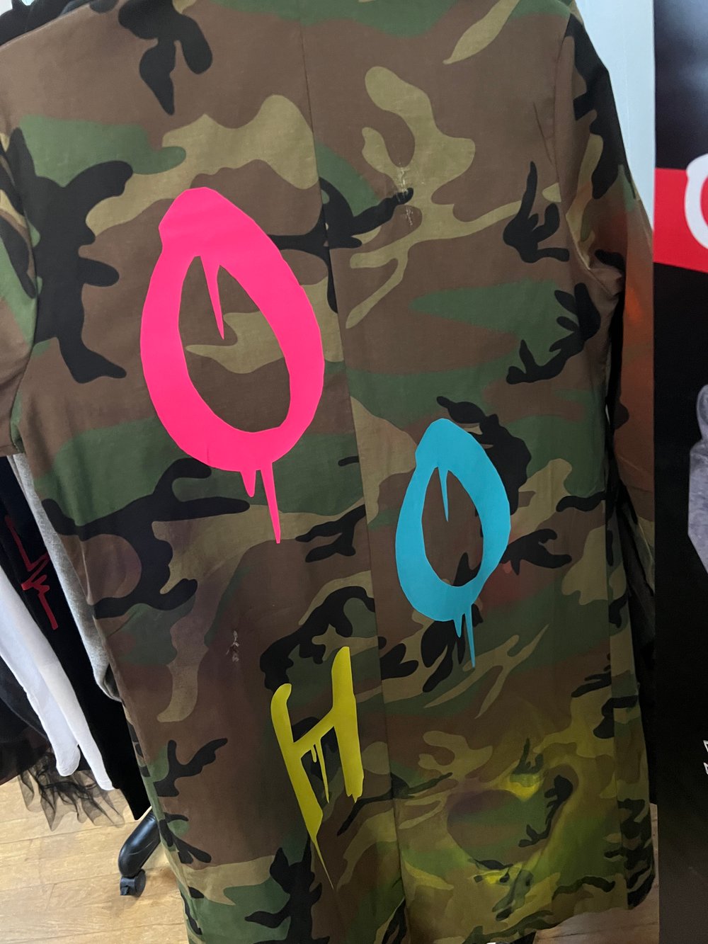 Limited Edition Long Camo Jacket