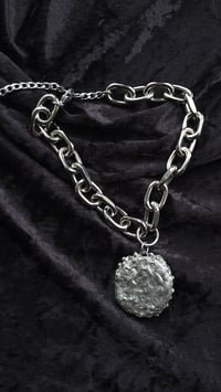 Image 3 of Sheep tooth chunky statement necklace big