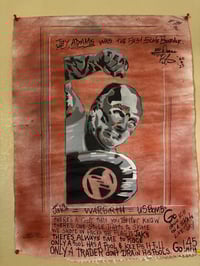 Image 1 of JAY ADAMS ART by dp JAKS LYRICS 18x24?