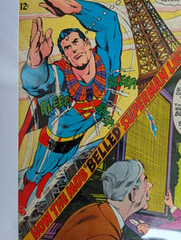 Image 3 of Framed Vintage Superman #208 (1968) DC Comic Book | UV Protected Wall Display