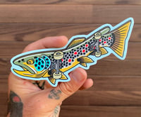 Fish and Destroy Sticker