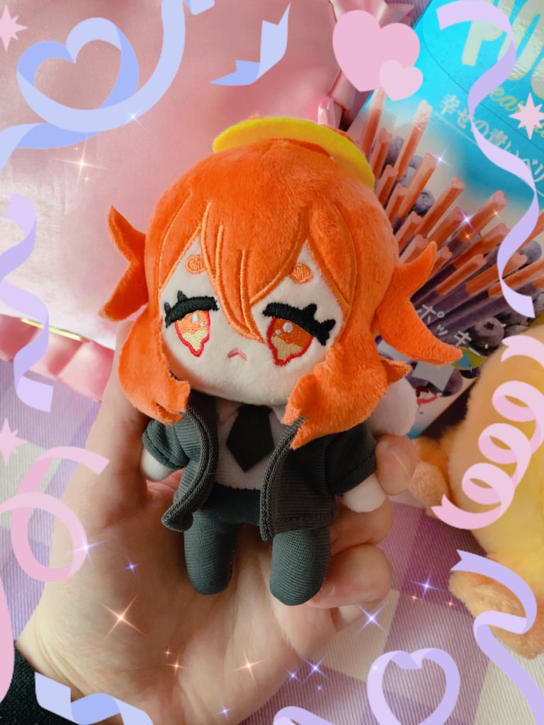 Angel Devil Plushie Doll Charm 10cm Chainsaw Man Image 3