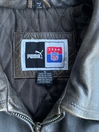 Image 5 of Vintage Cleveland Browns Leather Jacket XL