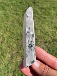 Image 18 of Mongolian Quartz With Hematite Flowers #1958