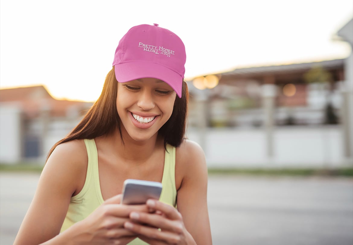 Image of Pretty Honest/Ugly Truth (dad hats)