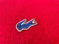 Image 2 of 80s IZOD LACOSTE CARDIGAN / SIZE XL