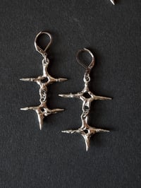 Image 4 of spiky earrings 