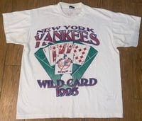 Image 1 of 1995 Yankees Wild Card Tee (XL)