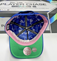 Image 3 of Dodgers Mitchell & Ness x Topps x Lids snapback hat Fernando Valenzuela edition.